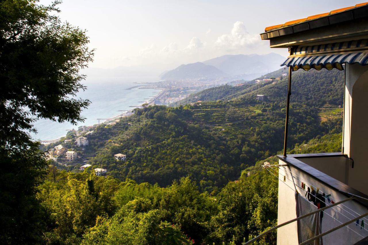 Villa Panoramica Lavagna Exteriör bild